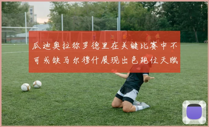 瓜迪奥拉称罗德里在关键比赛中不可或缺马尔穆什展现出色跑位天赋